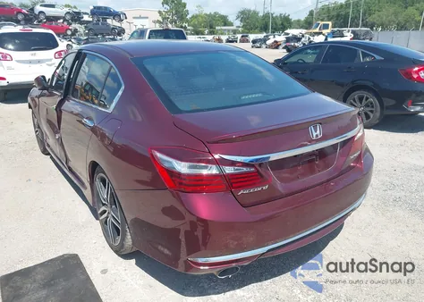 2016 Honda Accord Sport from USA, damaged, VIN 1HGCR2F5XGA139723